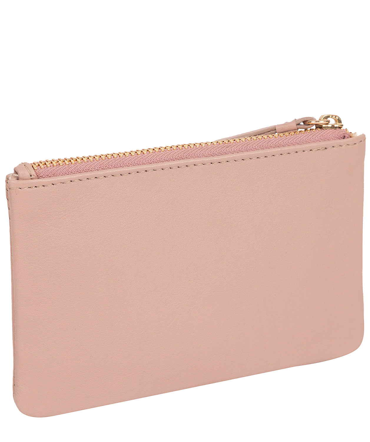 'Morden' Blush Pink Leather Coin Purse