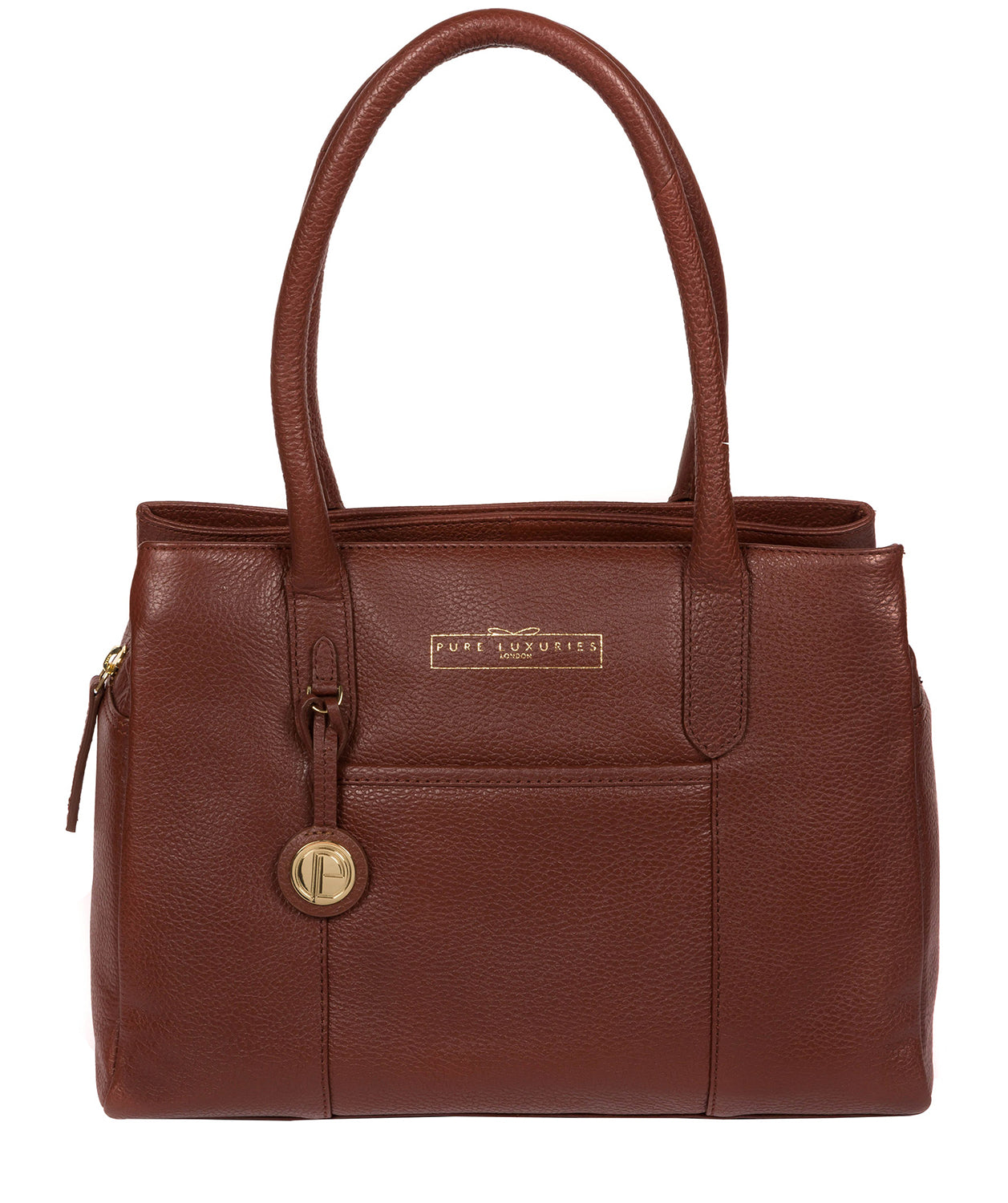 'Chatham' Chestnut Leather Handbag