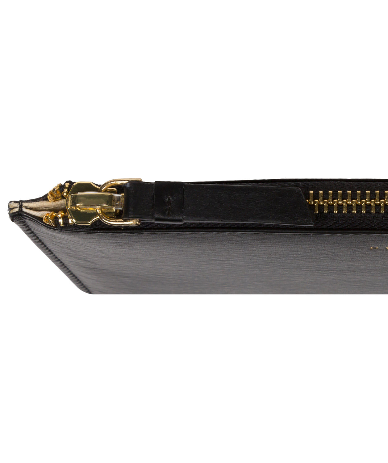 'Osterly' Black Leather Pouch