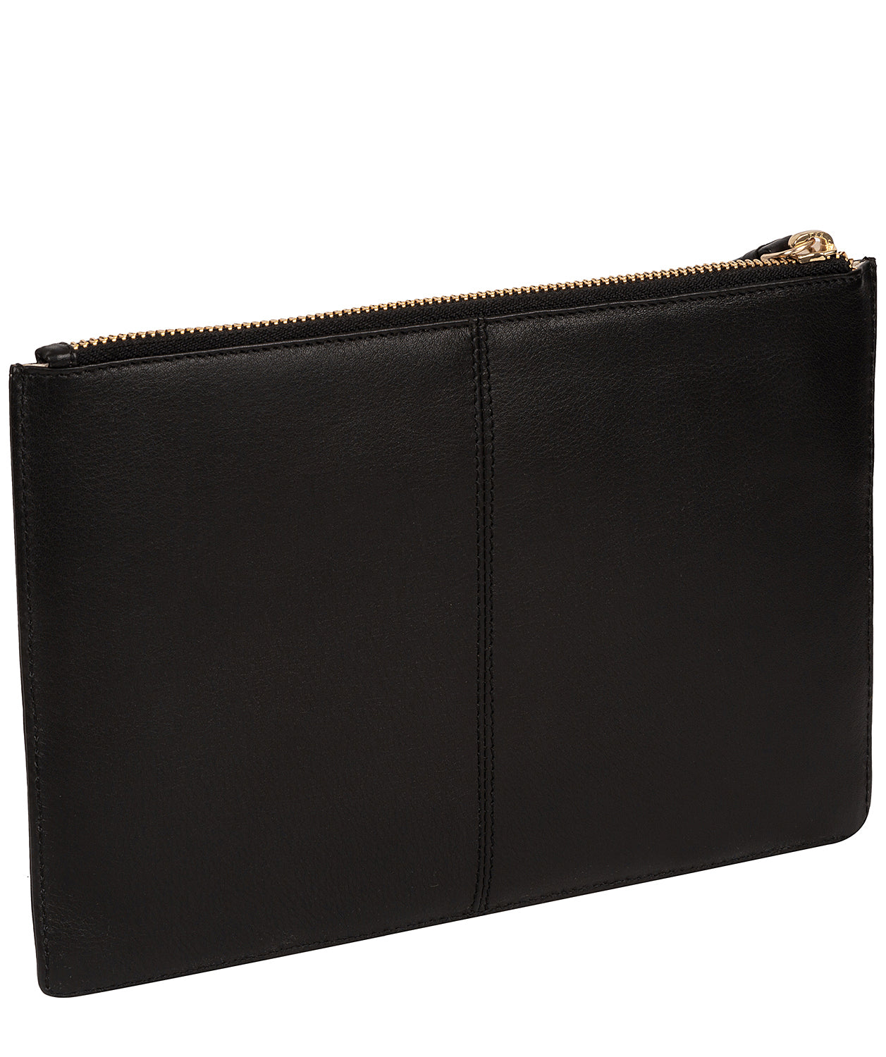 'Osterly' Black Leather Pouch