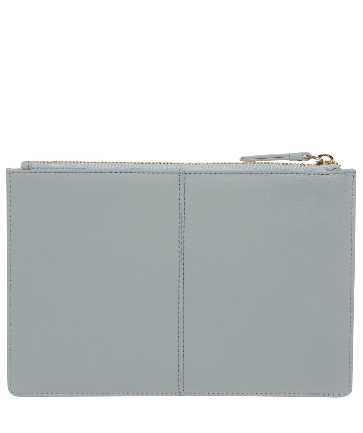 'Osterly' Cashmere Blue Leather Pouch