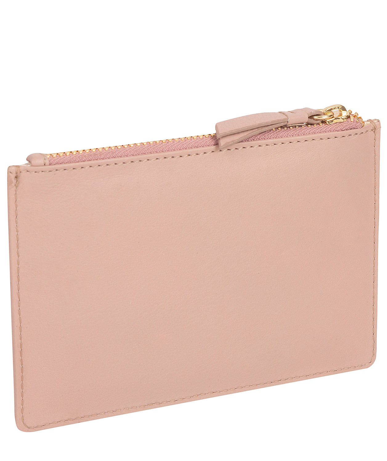 'Pinner' Blush Pink Leather Coin Purse