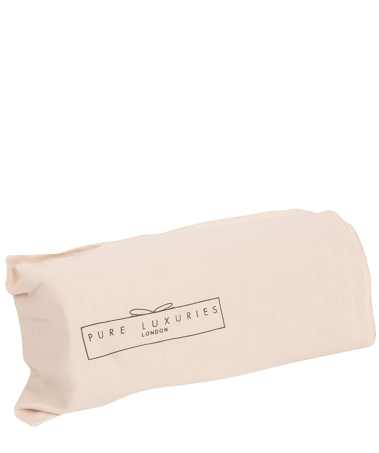 'Stockwell' Blush Pink Leather Make-Up Brush Pouch