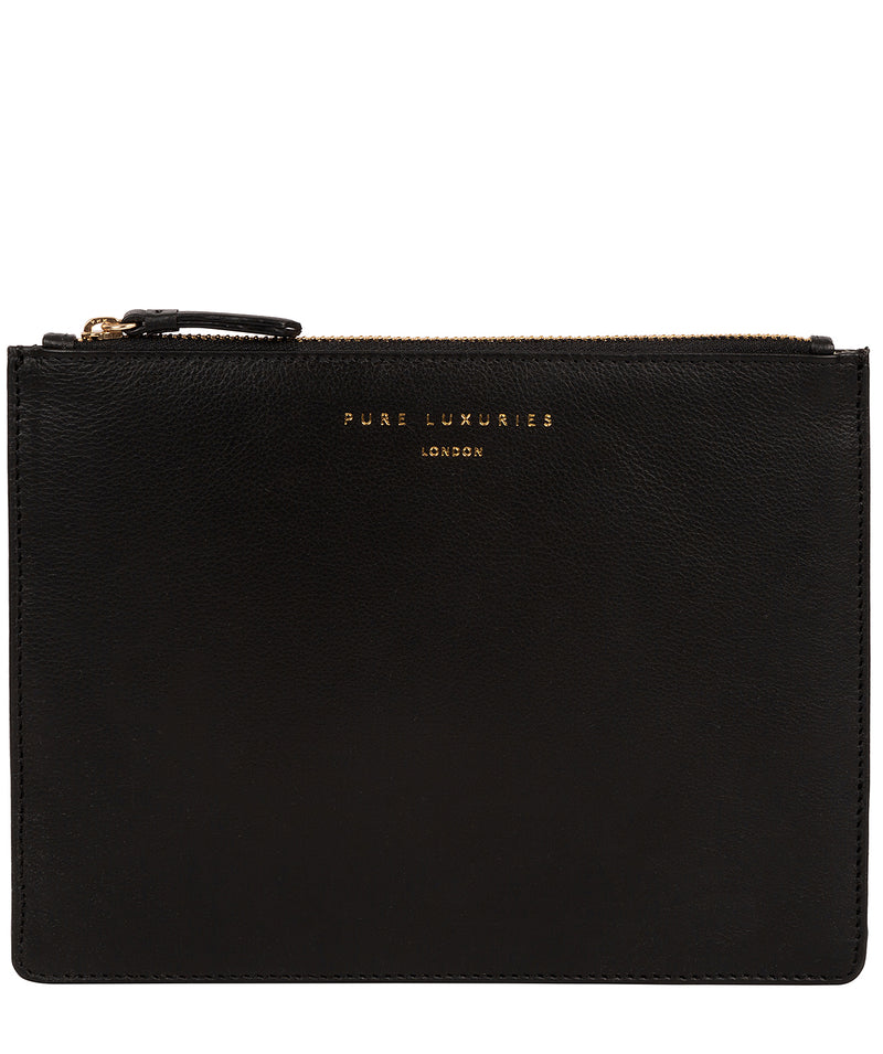 Leather Make-up Bag 'Tadlow' by Pure Luxuries – Pure Luxuries London