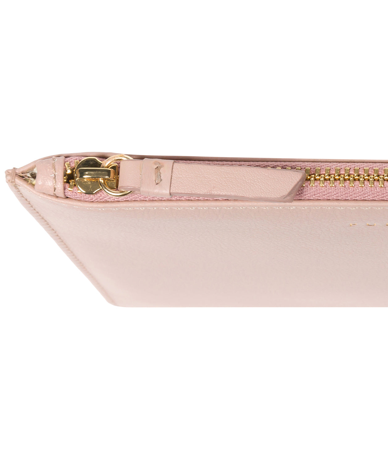 'Tadlow' Blush Pink Leather Pouch