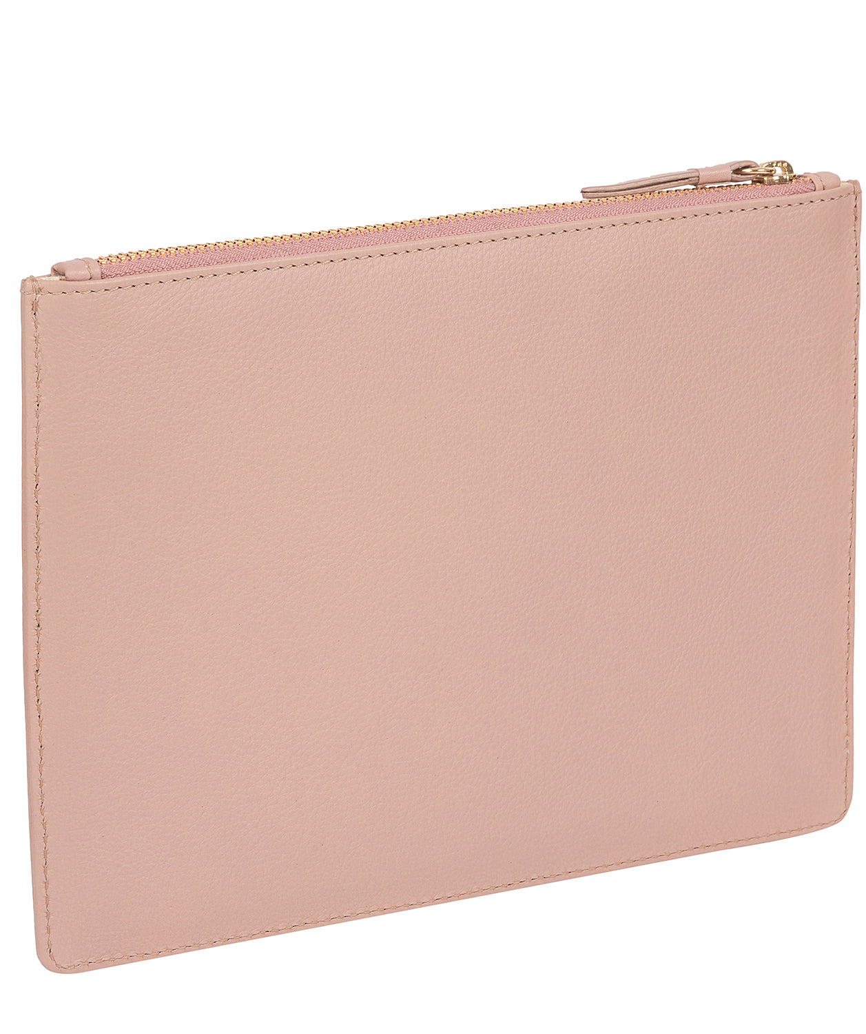 'Tadlow' Blush Pink Leather Pouch