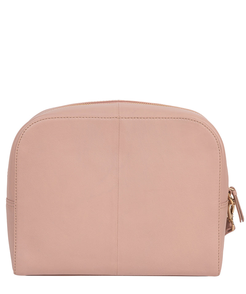 Pink Leather Make-up Bag 'Brompton' by Pure Luxuries – Pure Luxuries London