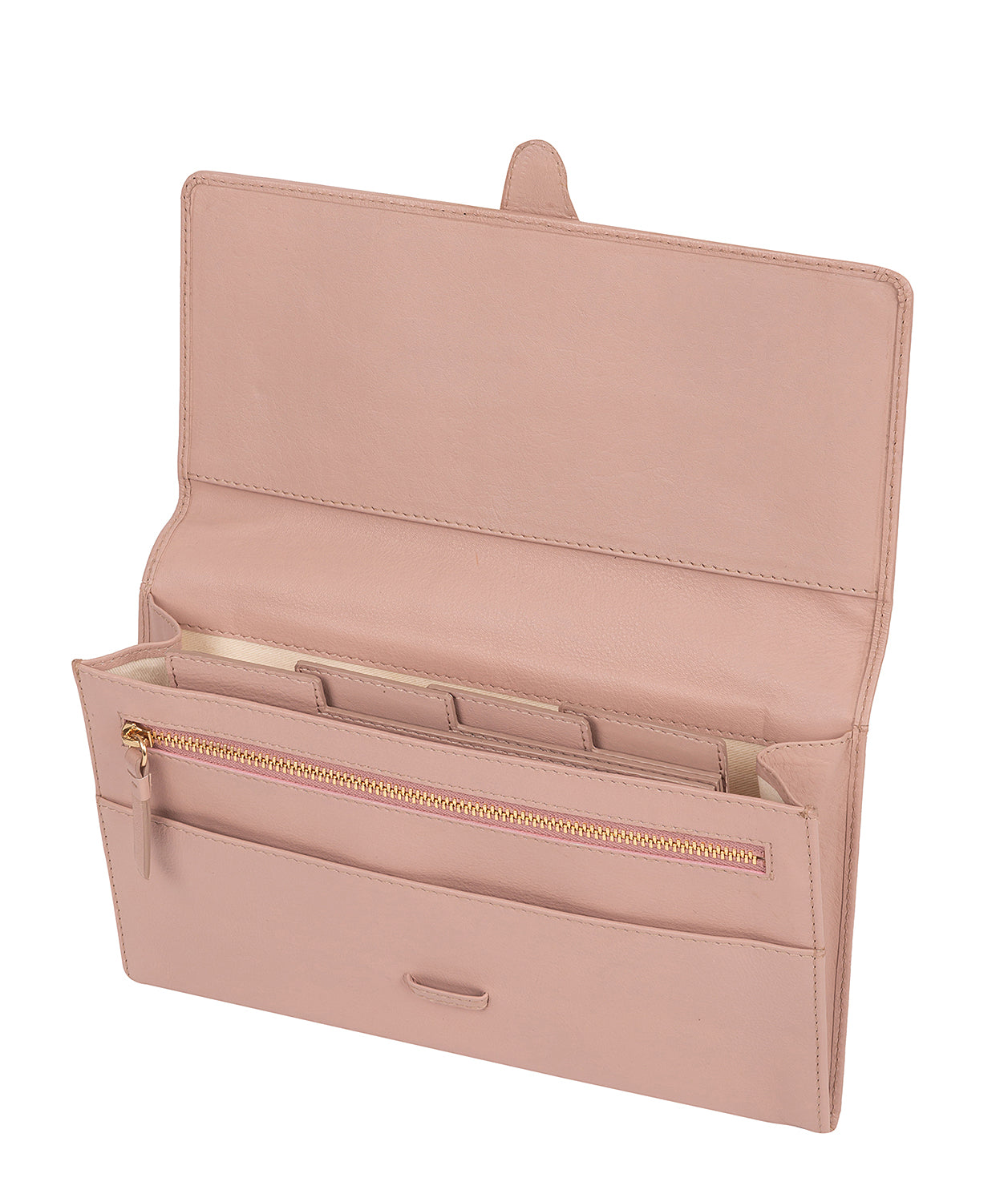 Pink Leather Travel Purse 'Piccadily' by Pure Luxuries – Pure Luxuries ...