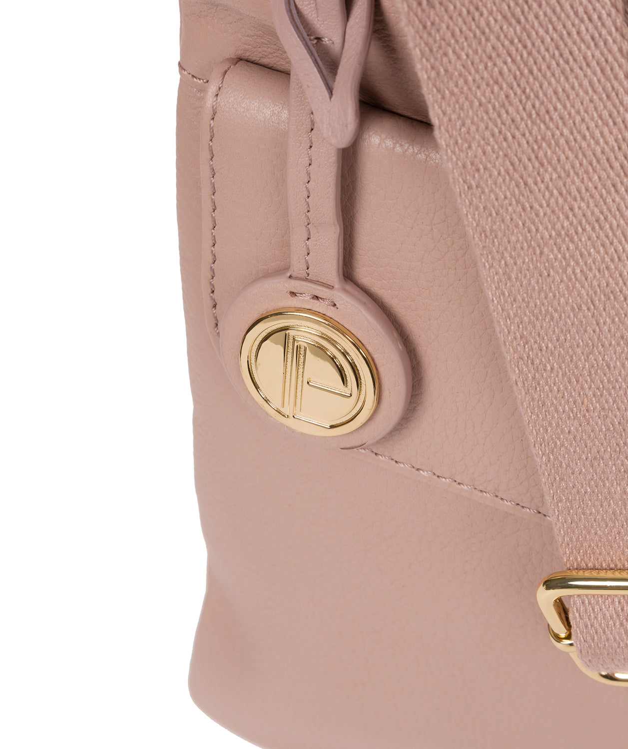 'Soames' Blush Pink Leather Cross Body Bag