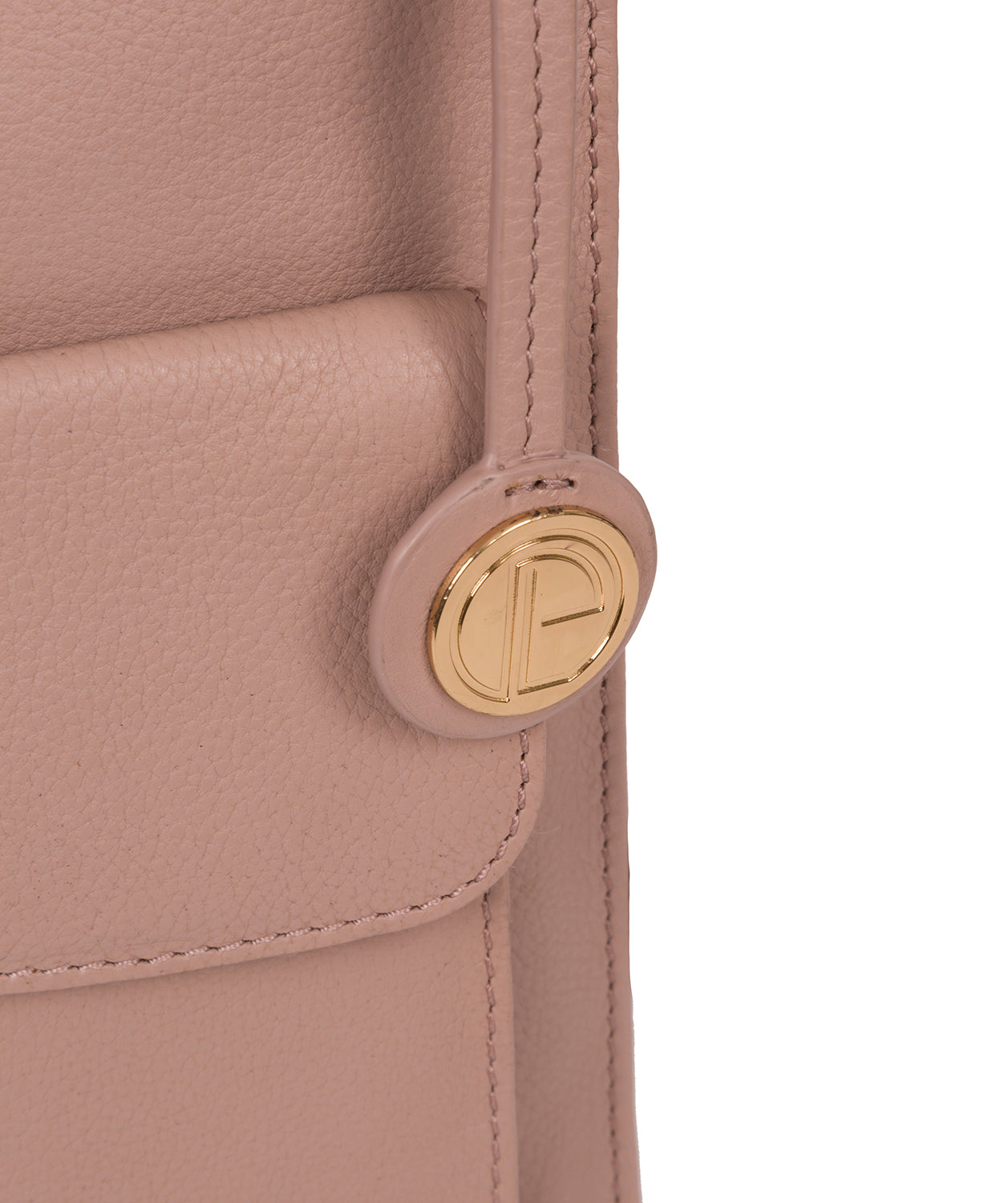 'Kenley' Blush Pink Leather Cross Body Bag