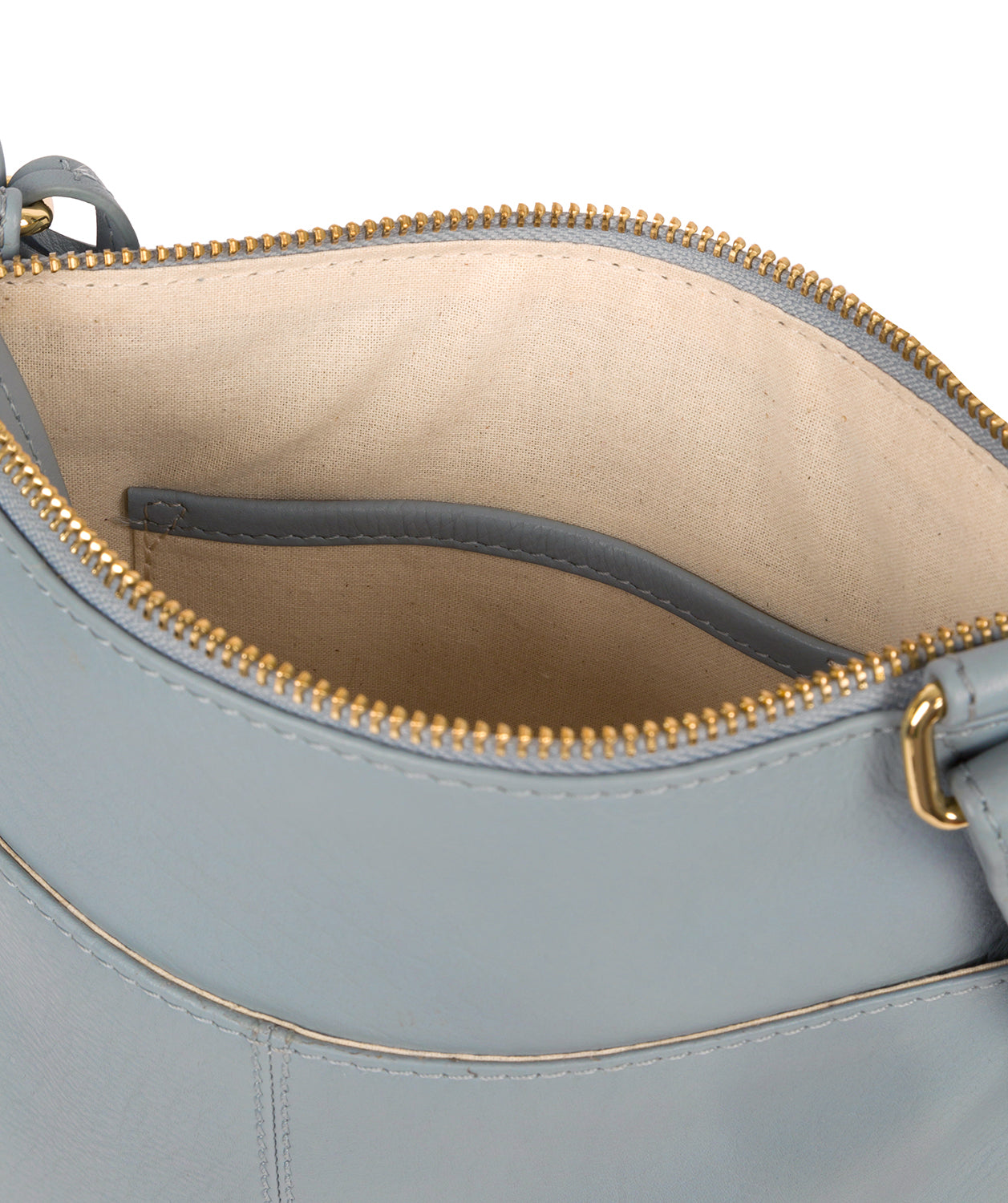 'Kenley' Cashmere Blue Leather Cross Body Bag