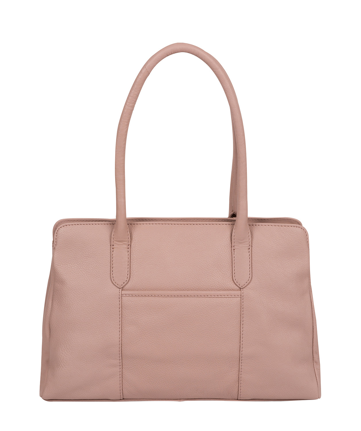 'Darby' Blush Pink Leather Handbag