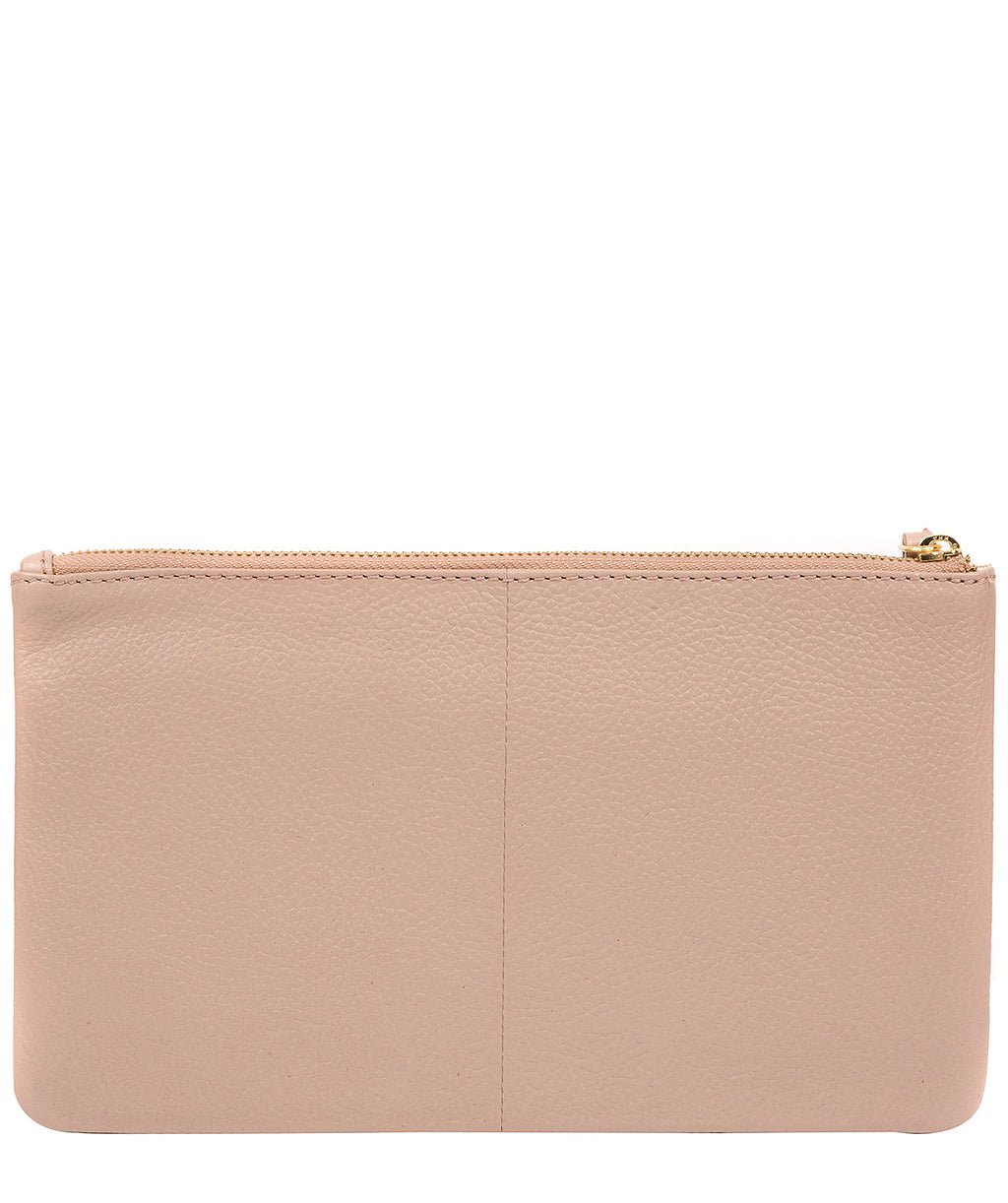 Pink Leather Clutch Bag 'Arlesey' by Pure Luxuries – Pure Luxuries London