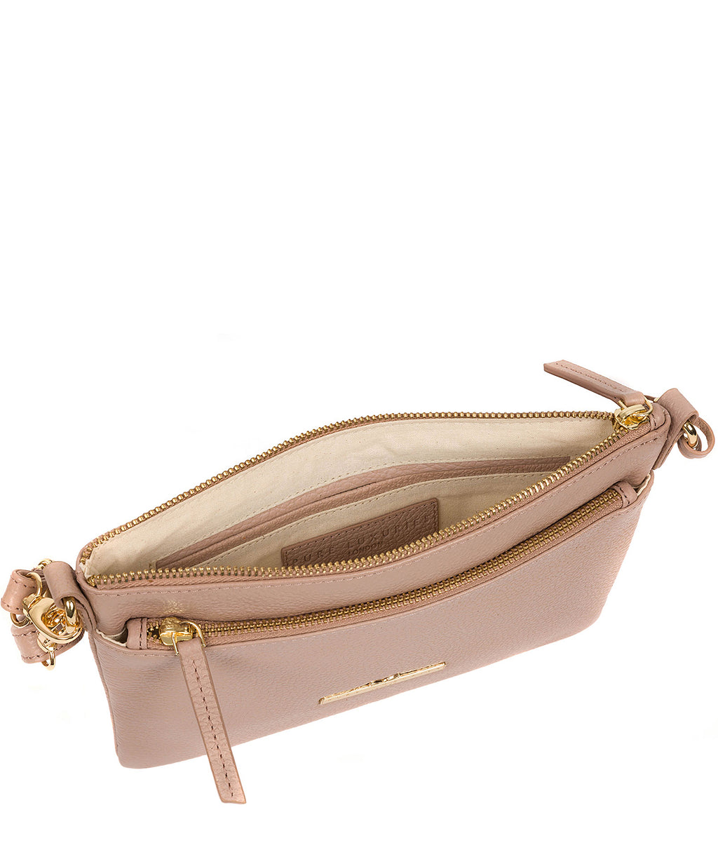 Pink Leather Crossbody Bag 'Lytham' by Pure Luxuries – Pure Luxuries London