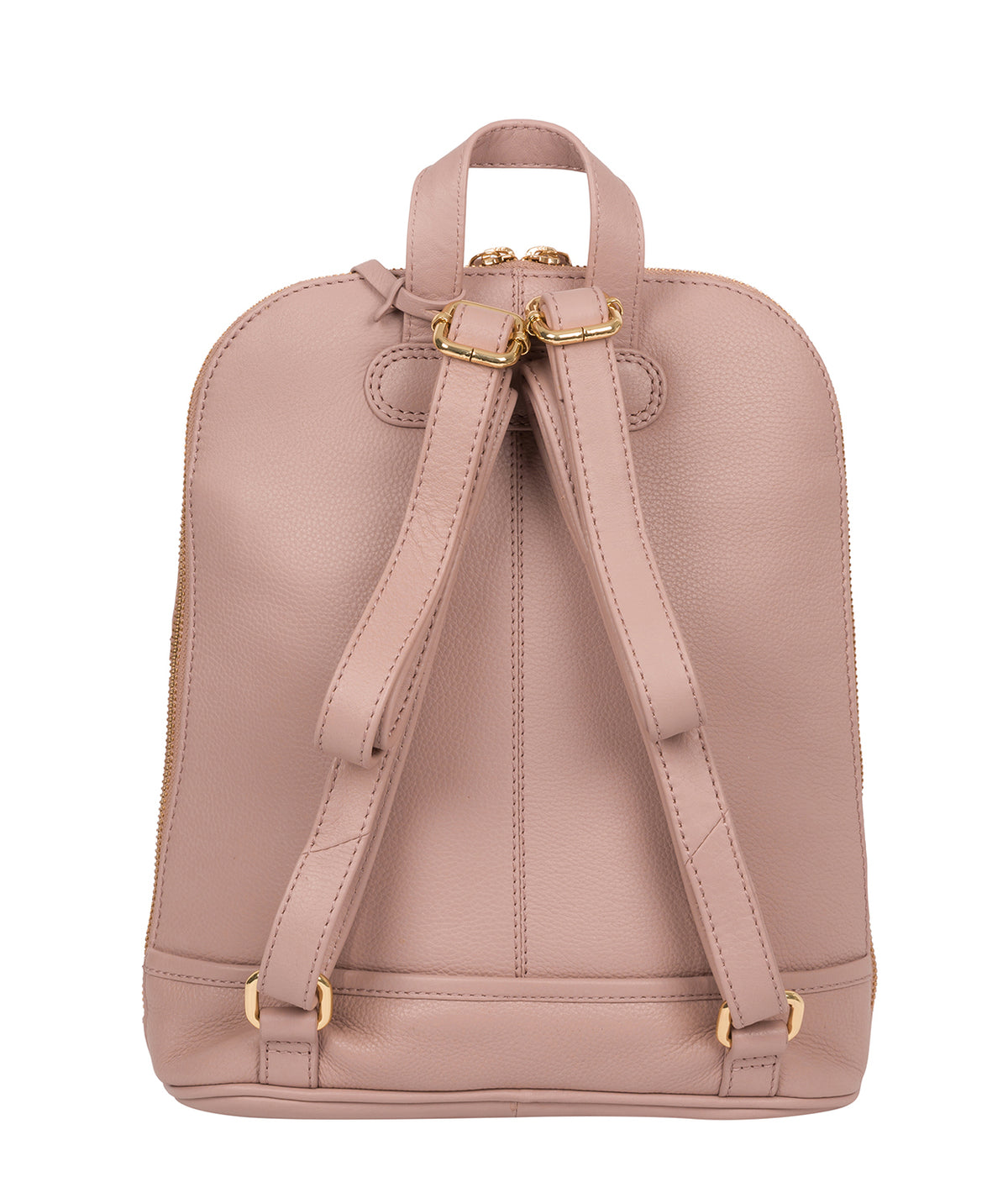 Light pink leather backpack best sale