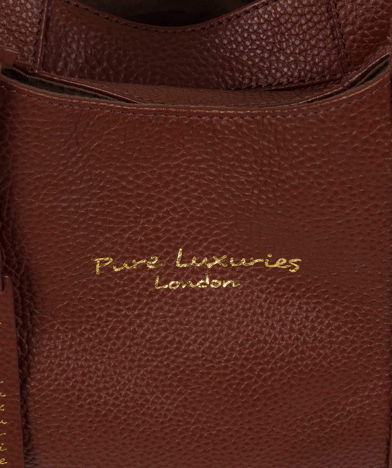 'Colette' Cognac Leather Handbag