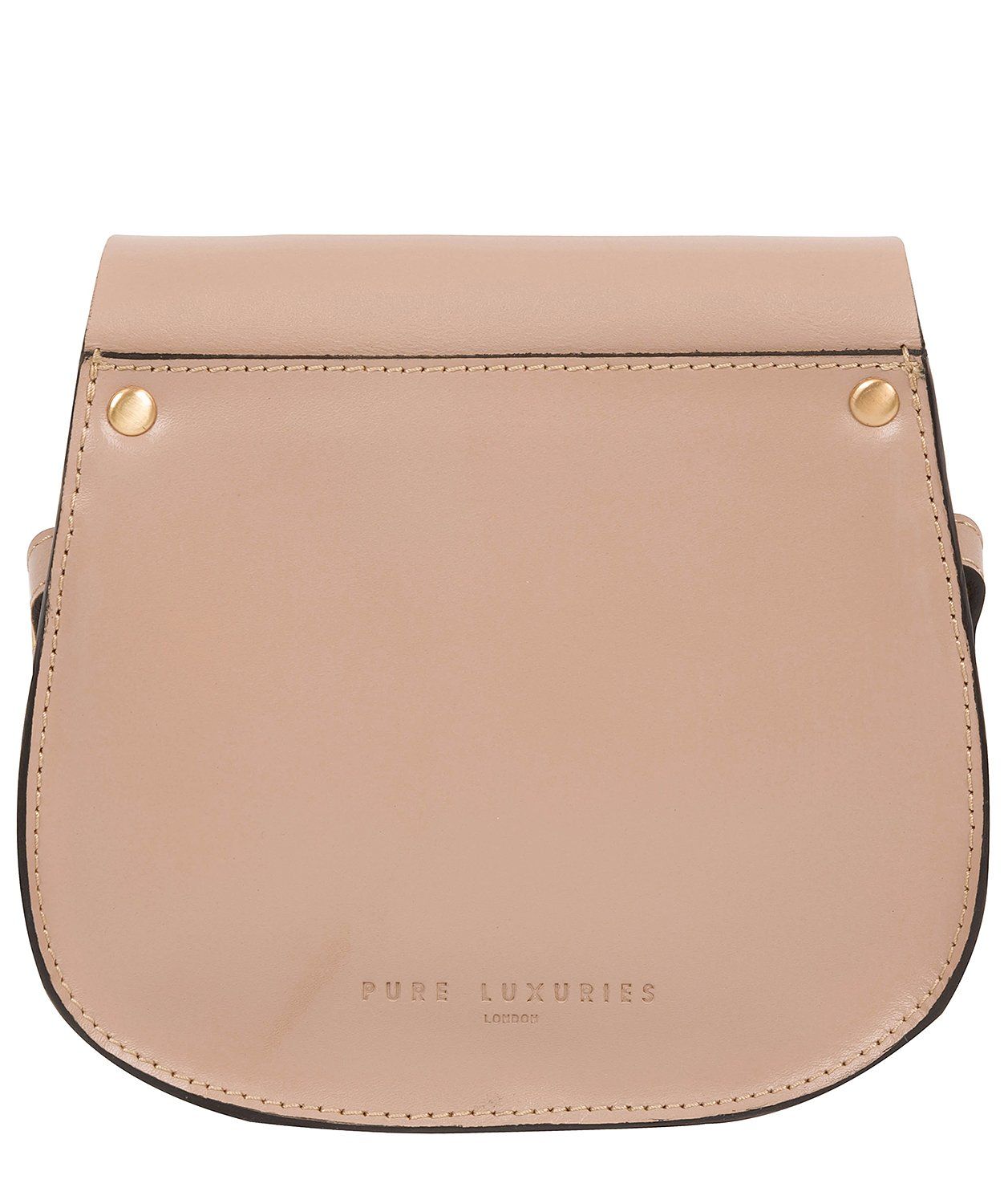 'Torver' Mini Blush Pink Leather Cross Body Bag