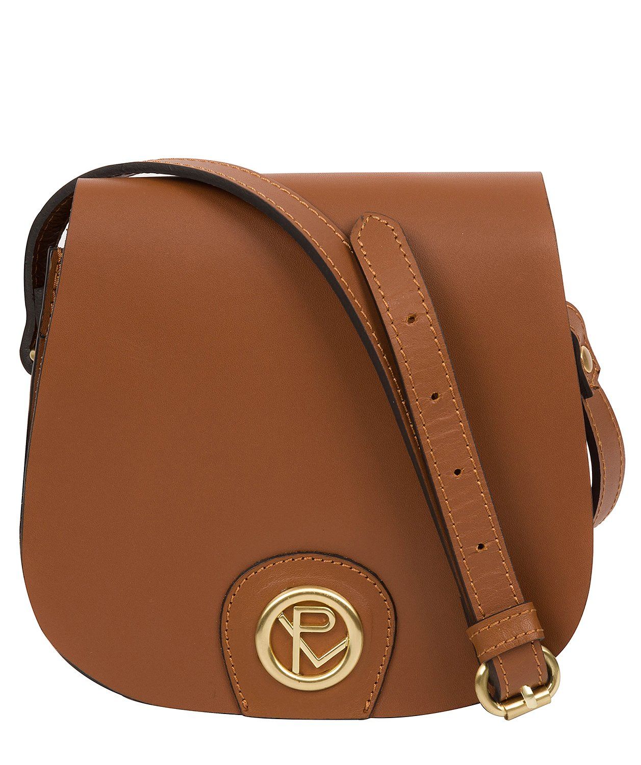 'Torver' Mini Tan Leather Cross Body Bag