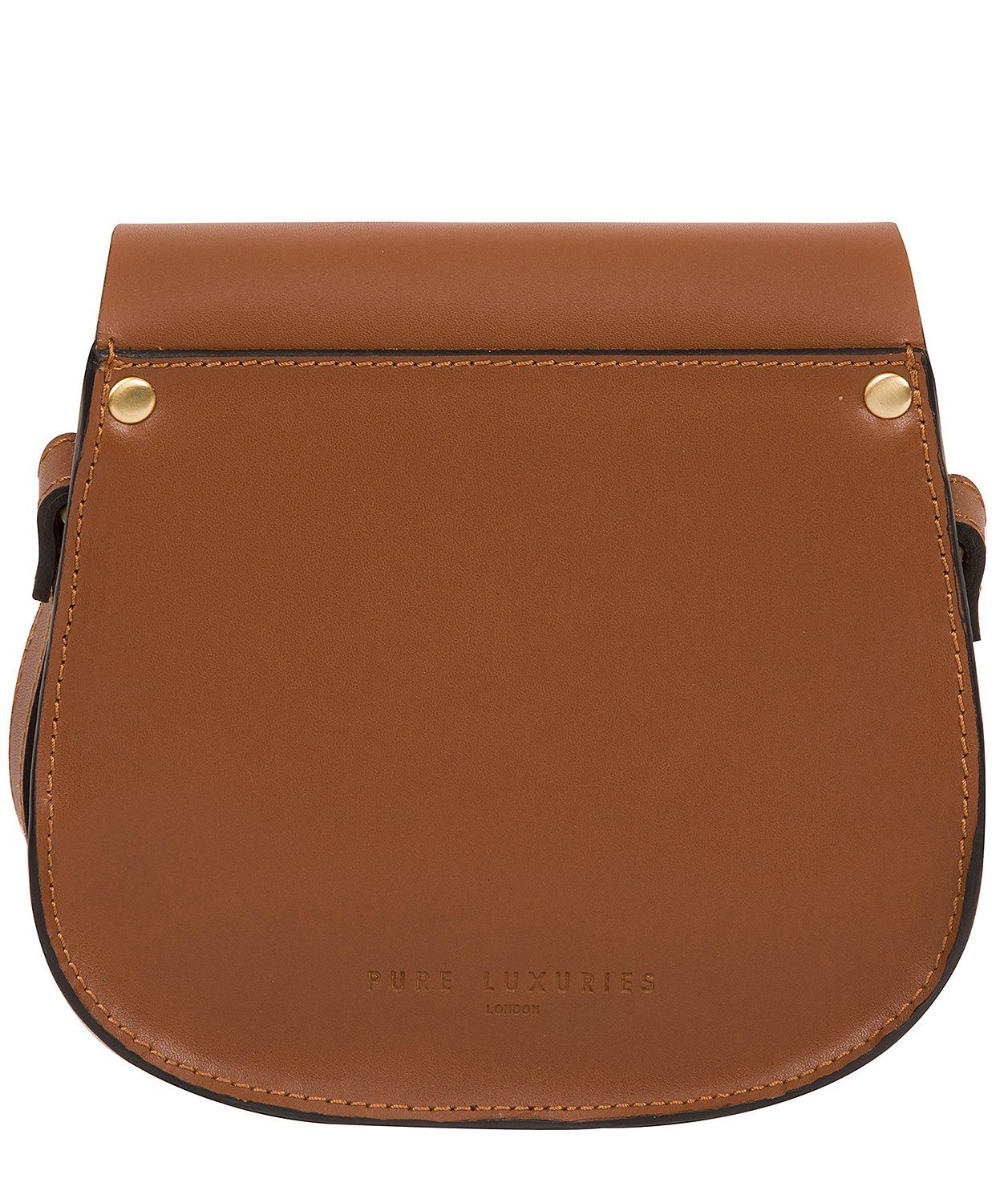 'Torver' Mini Tan Leather Cross Body Bag