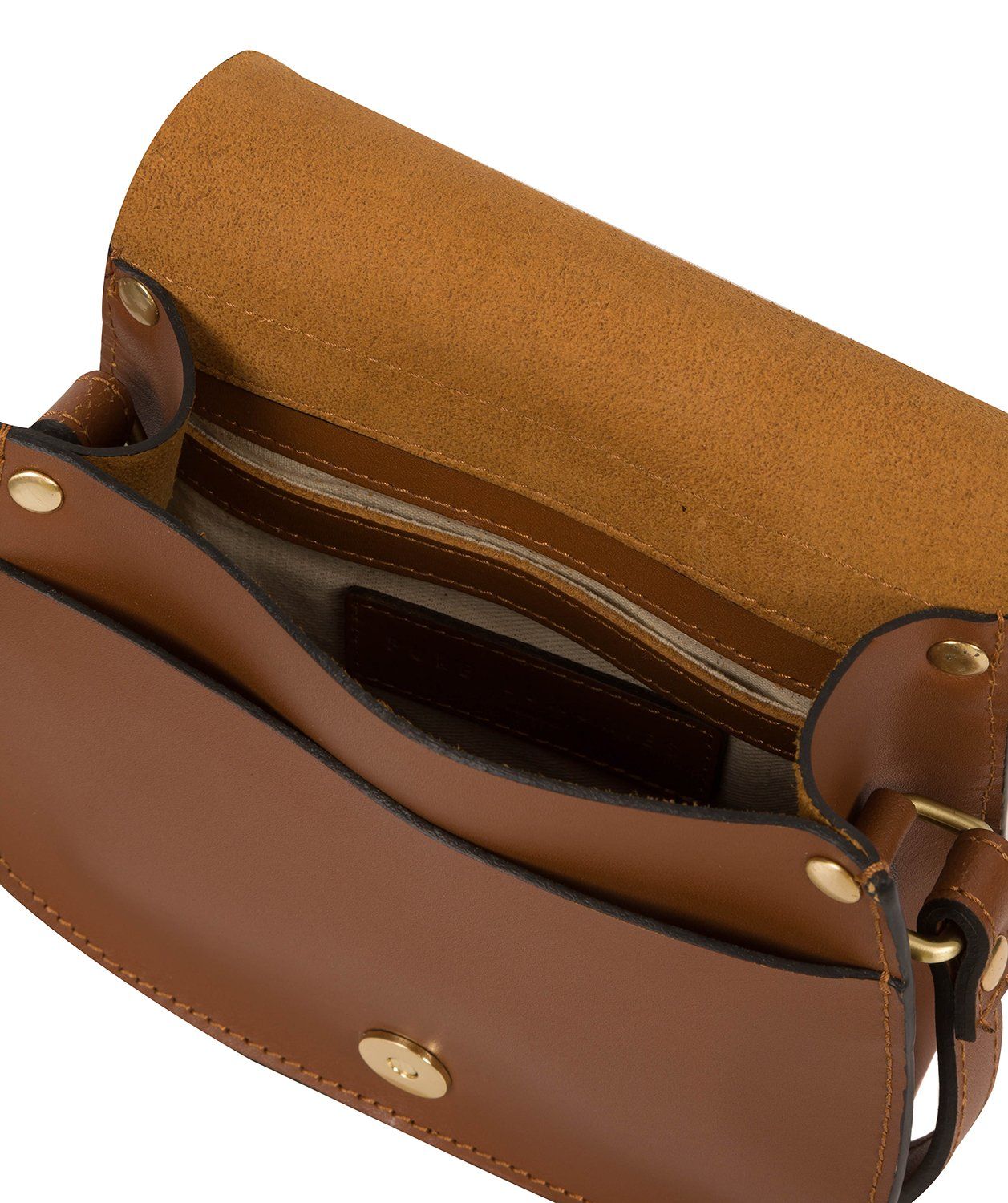 'Torver' Mini Tan Leather Cross Body Bag