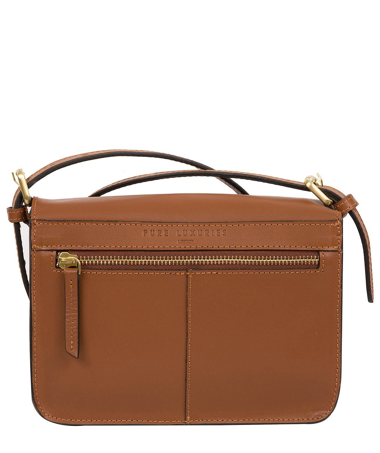 'Langdale' Tan Leather Cross Body Bag