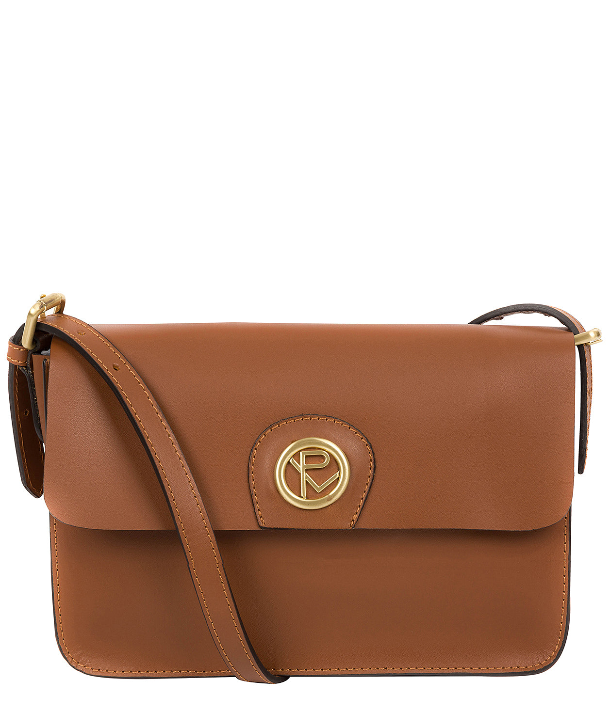 'Derwent' Tan Leather Cross Body Bag