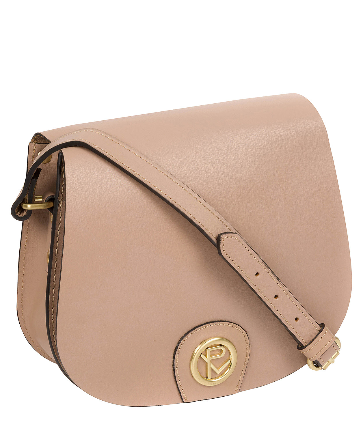 'Coniston' Blush Pink Leather Cross Body Bag Pure Luxuries London