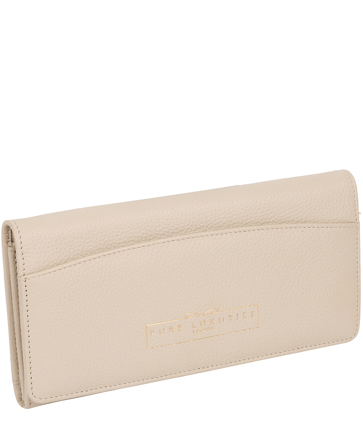 White Leather Purse 'Izabel' by Pure Luxuries – Pure Luxuries London