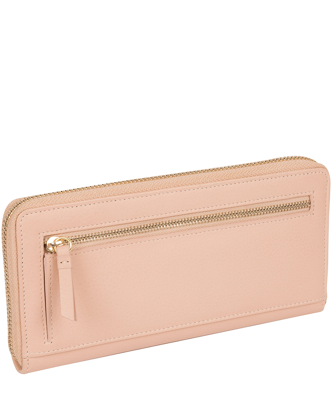 'Frieda' Pink Cloud Leather Purse