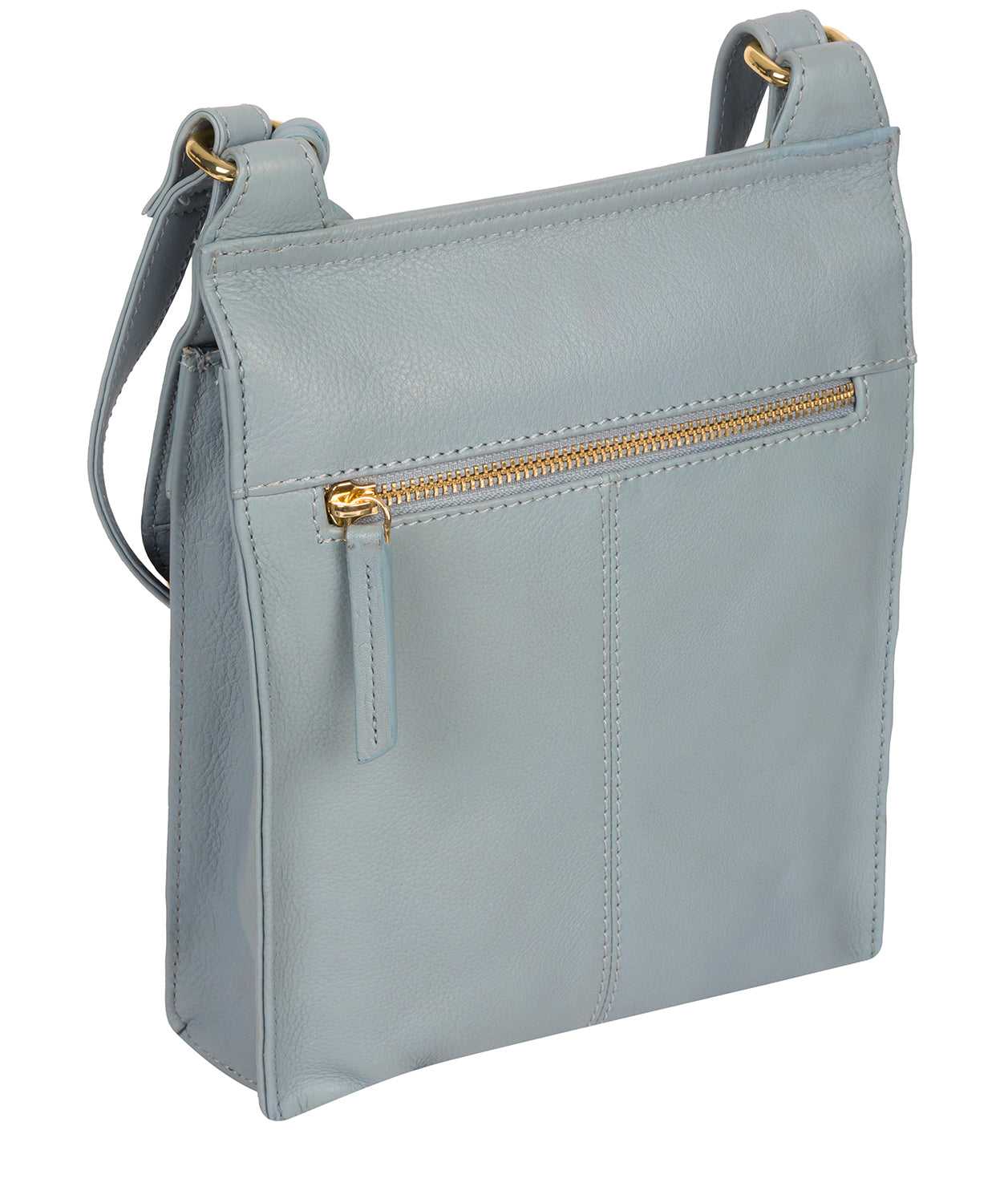 'Naomi' Cashmere Blue Leather Cross Body Bag