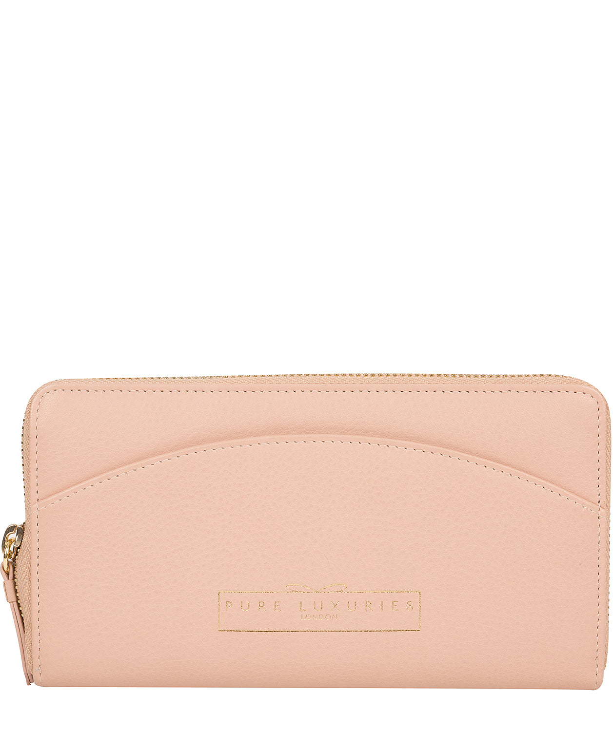 'Jenika' Pink Cloud Leather Purse