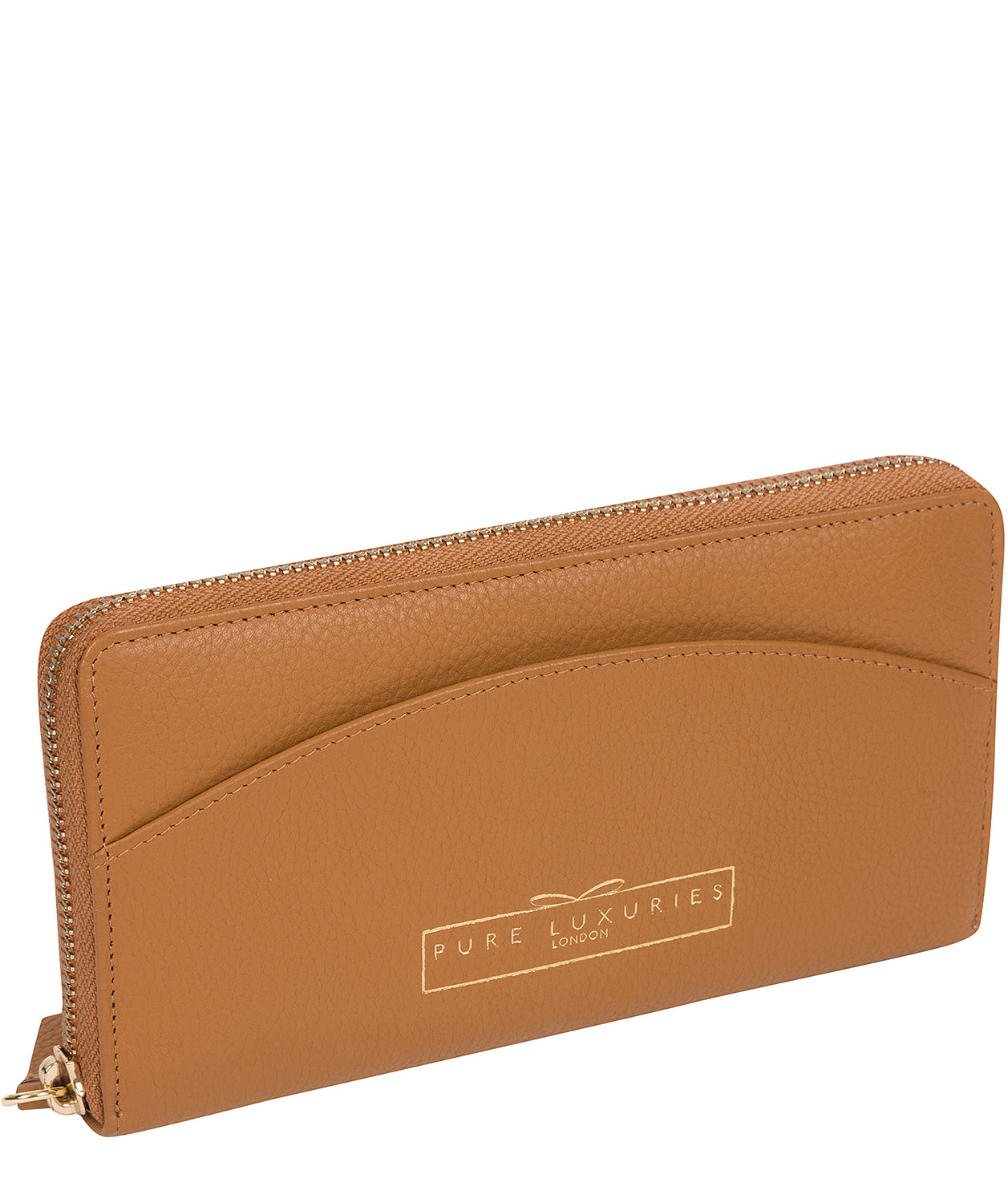 'Jenika' Tan Leather Purse