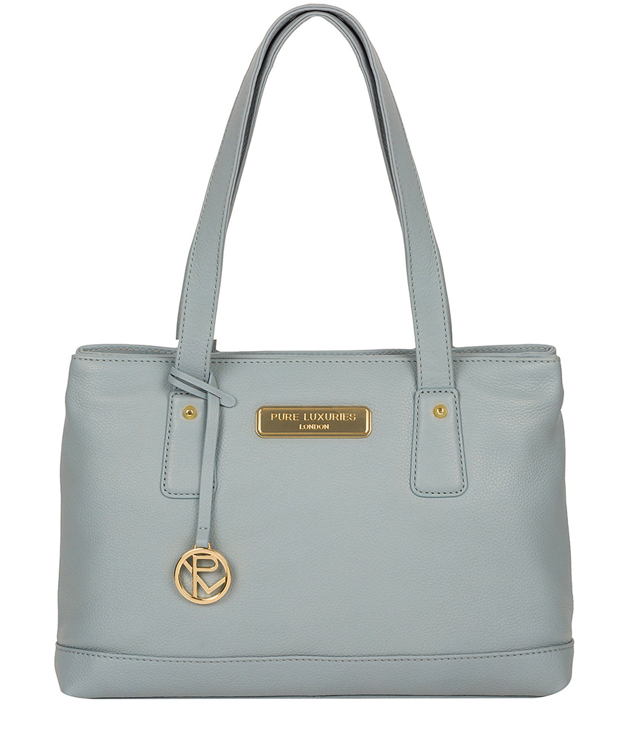 'Kate' Cashmere Blue Leather Handbag