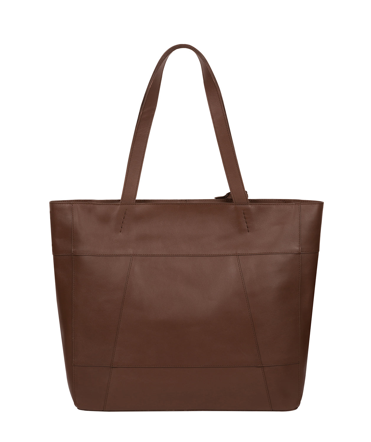 'Arundel' Ombré Chestnut Vegetable-Tanned Leather Extra-Large Shopper Bag