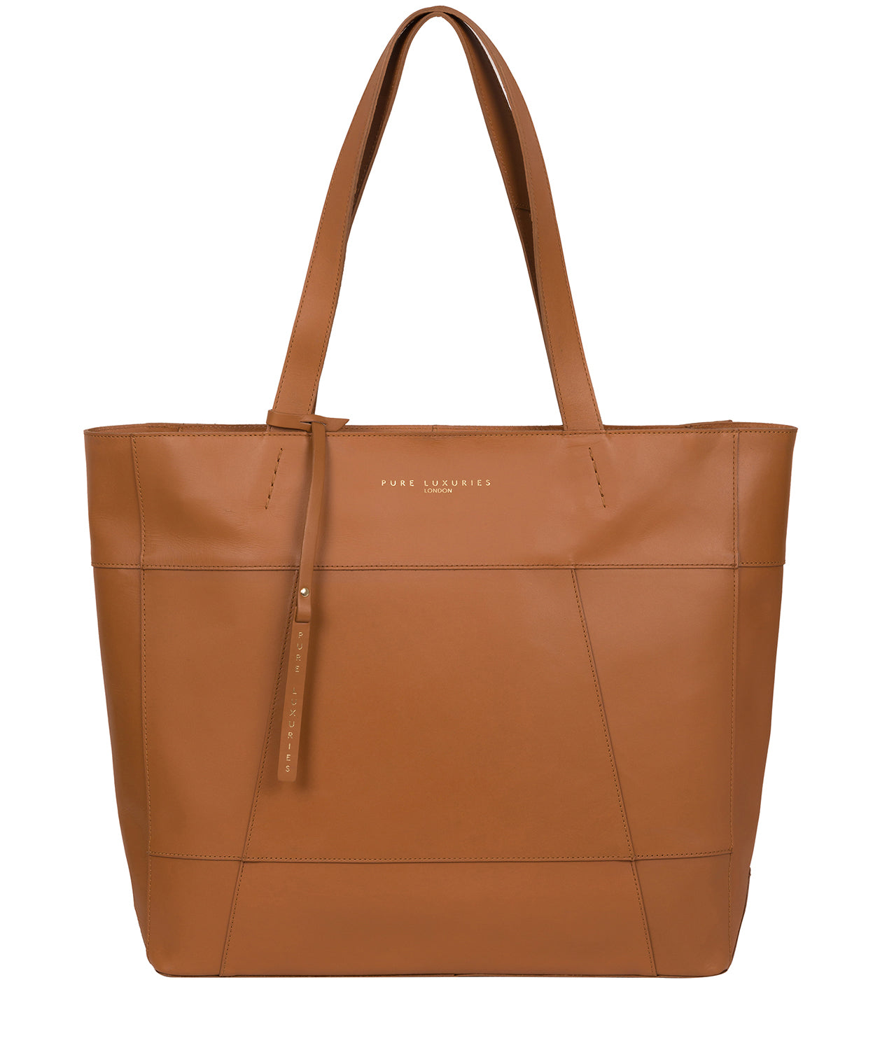 'Arundel' Saddle Tan Vegetable-Tanned Leather Extra-Large Shopper Bag