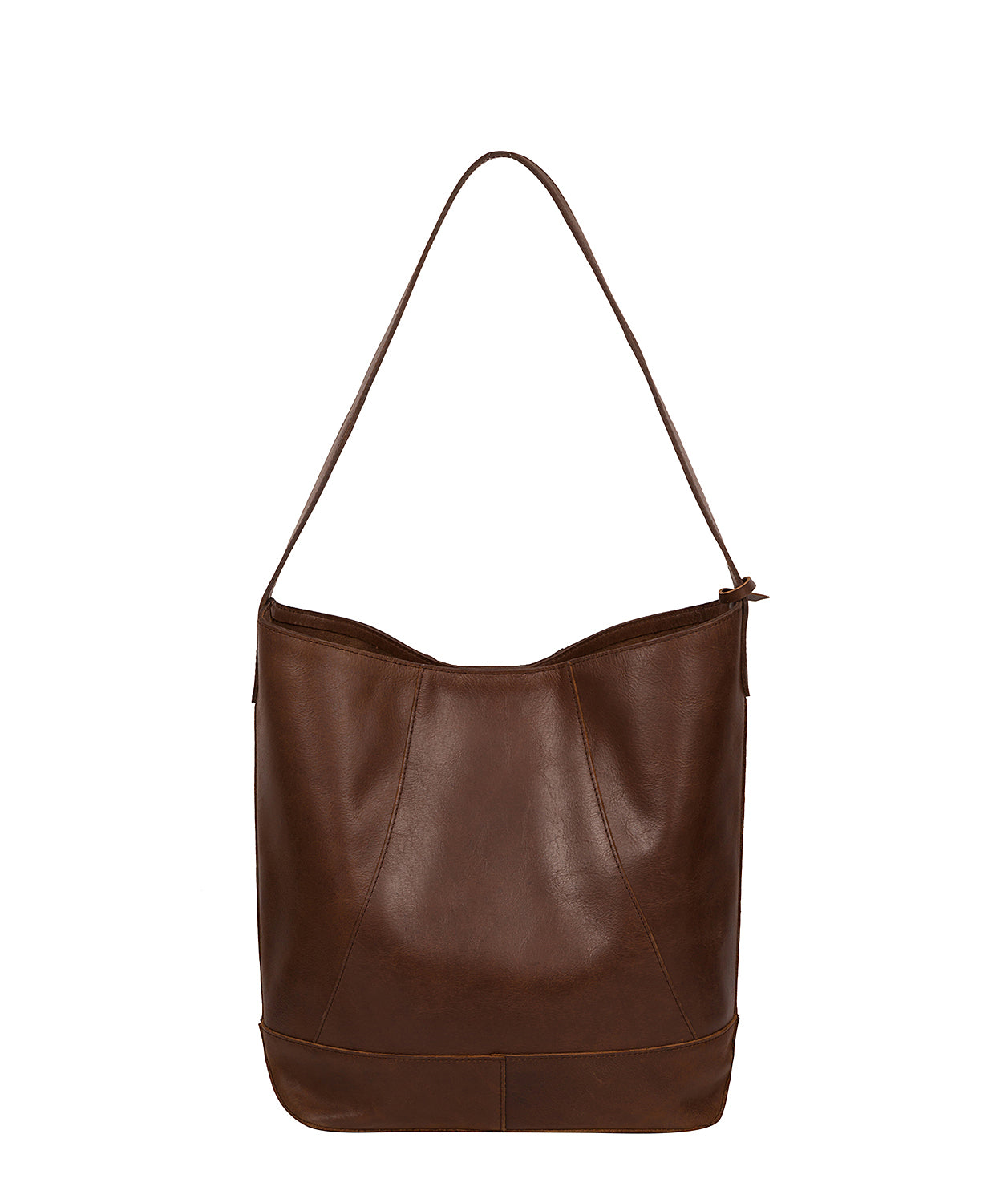 'Tunbridge' Ombré Chestnut Vegetable-Tanned Leather Tote Bag