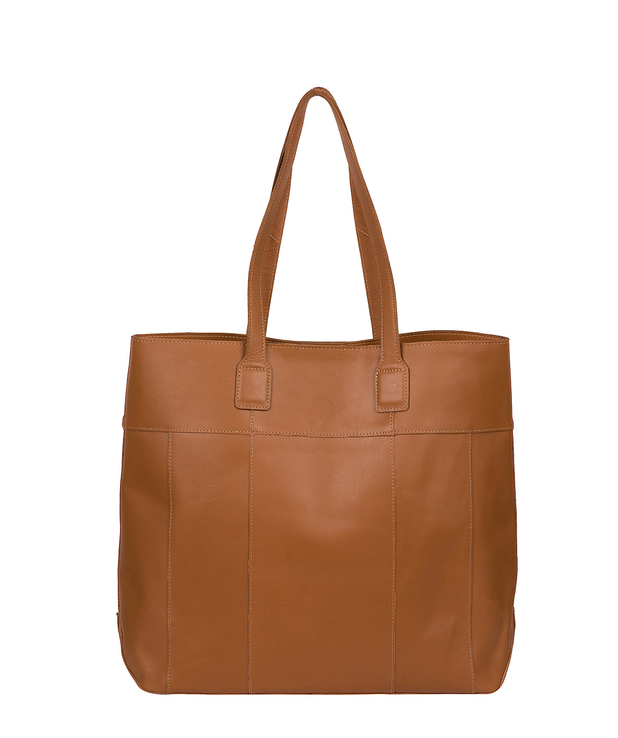 'Pembury' Saddle Tan Vegetable-Tanned Leather Tote Bag