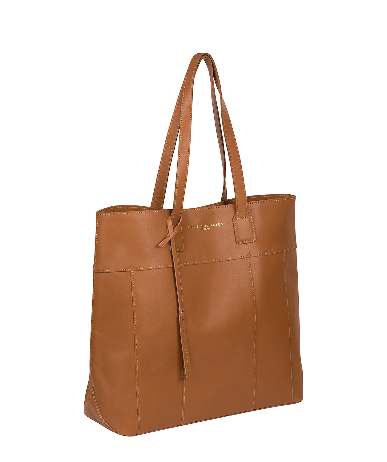 'Pembury' Saddle Tan Vegetable-Tanned Leather Tote Bag