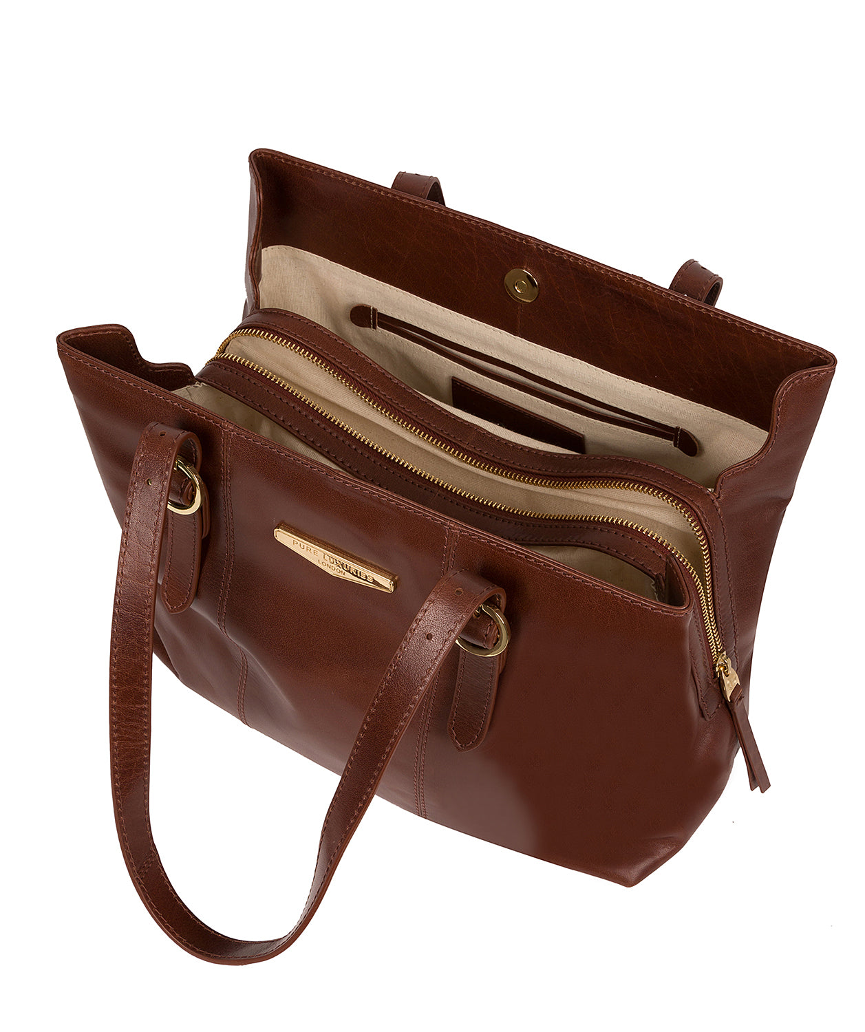 'Rosie' Italian Tan Leather Handbag