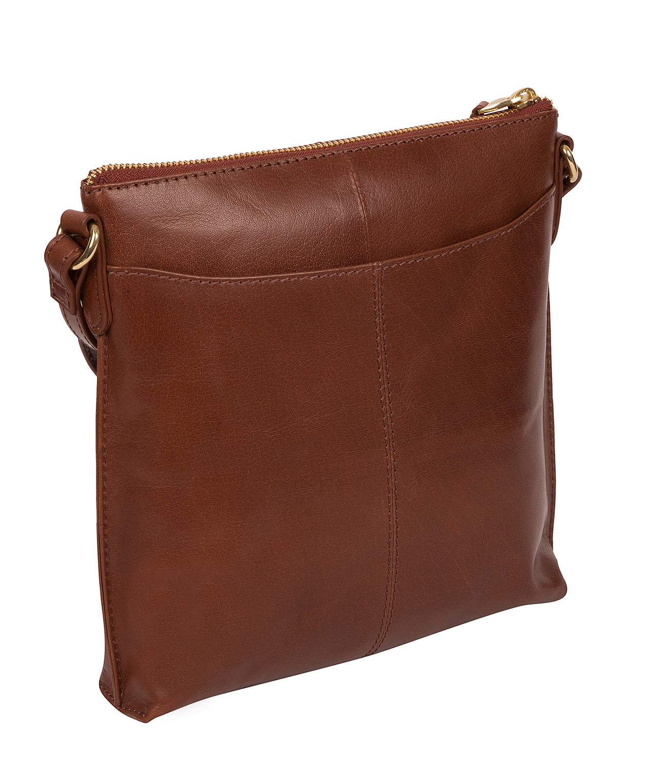 'Kimberley' Italian Tan Leather Cross Body Bag