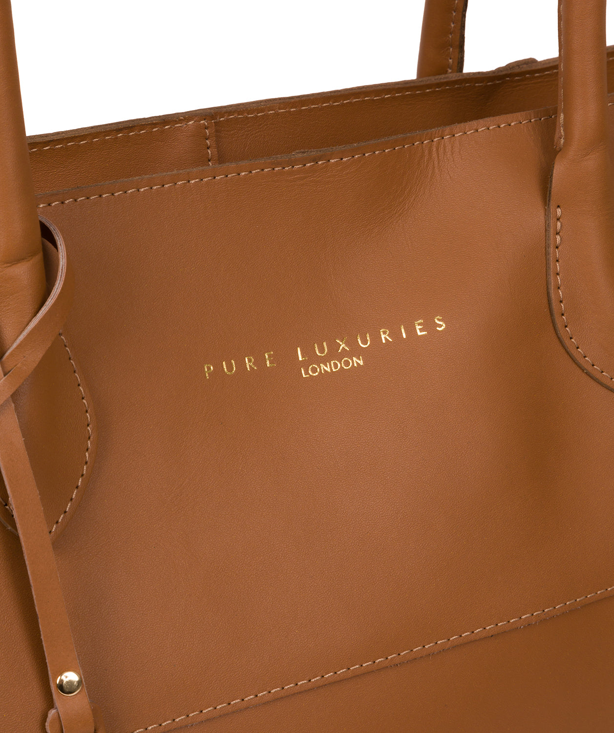 'Storrington' Saddle Tan Vegetable-Tanned Leather Tote Bag