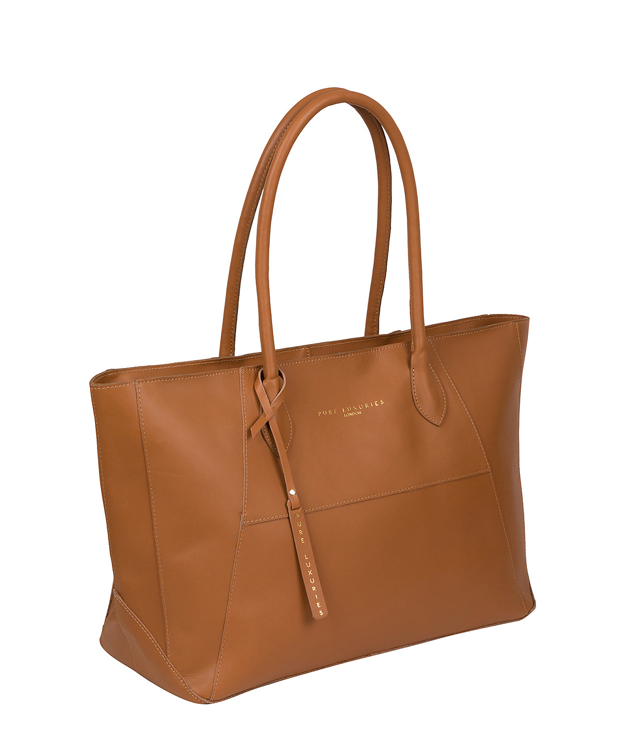 'Storrington' Saddle Tan Vegetable-Tanned Leather Tote Bag