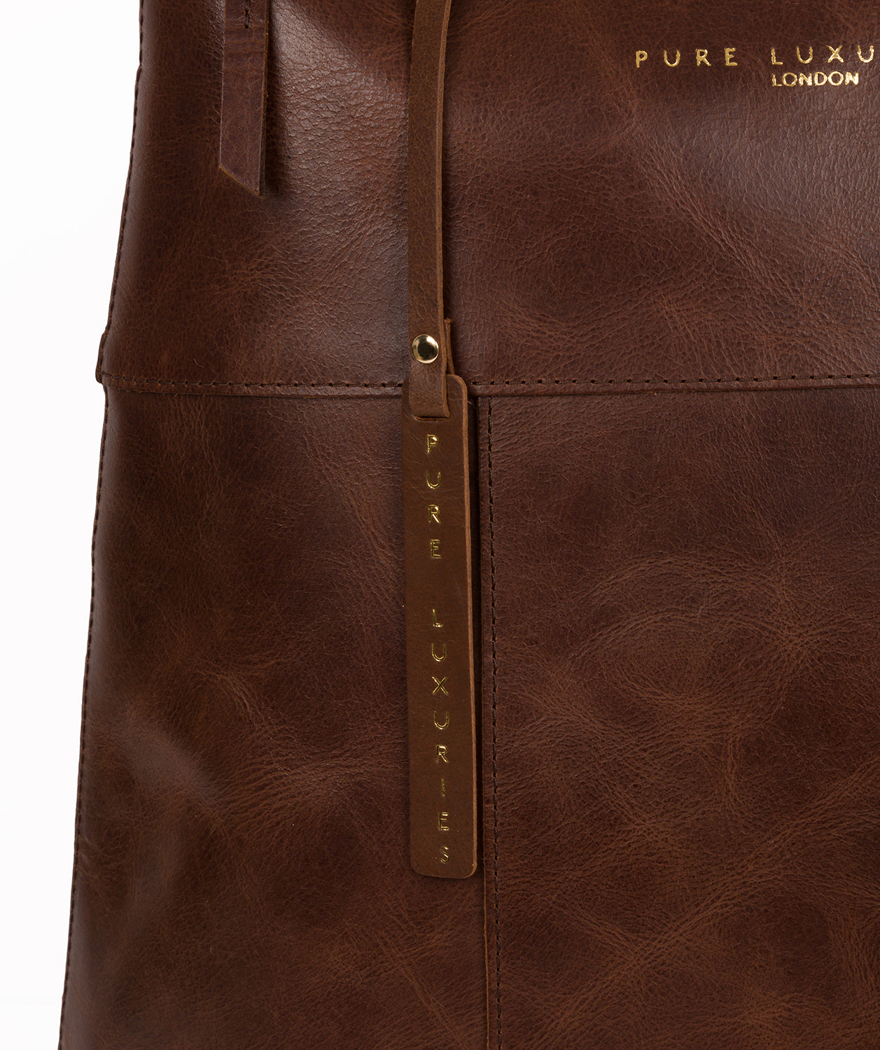 'Hastings' Ombré Chestnut Vegetable-Tanned Leather Backpack