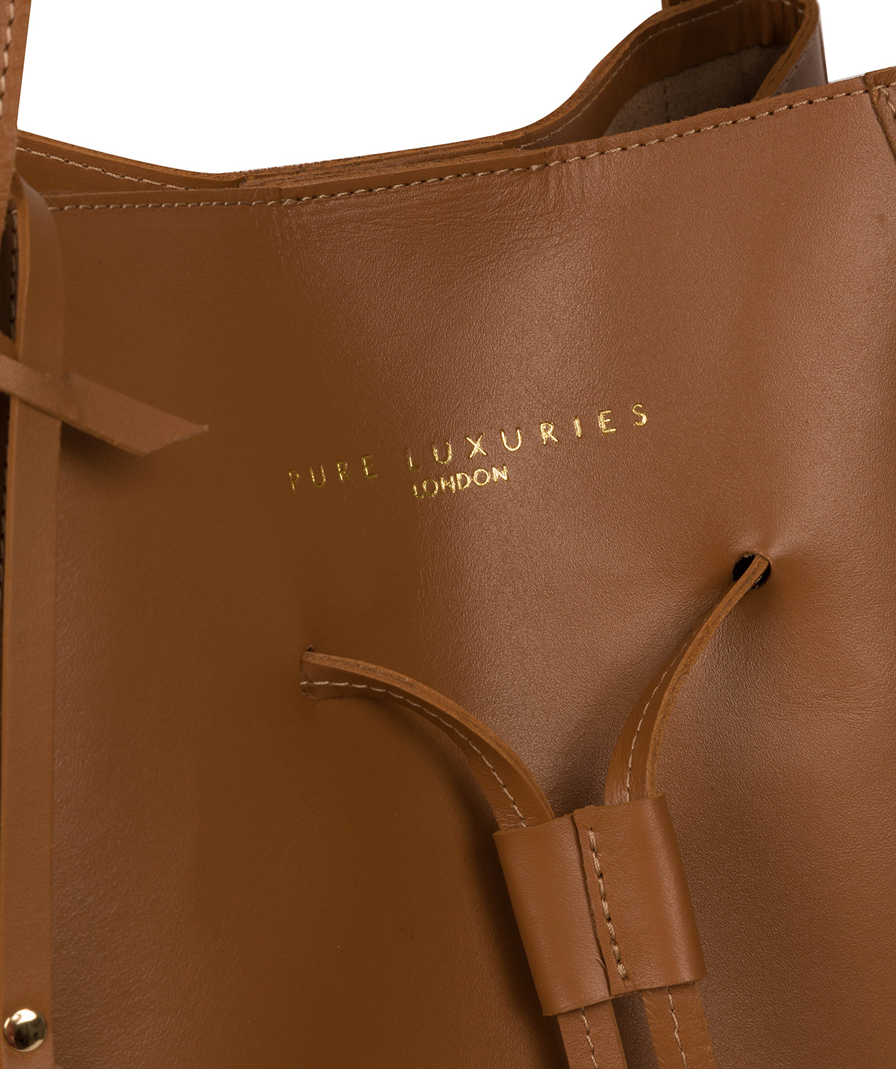 'Bembridge' Saddle Tan Vegetable-Tanned Leather Extra-Large Shoulder Bag