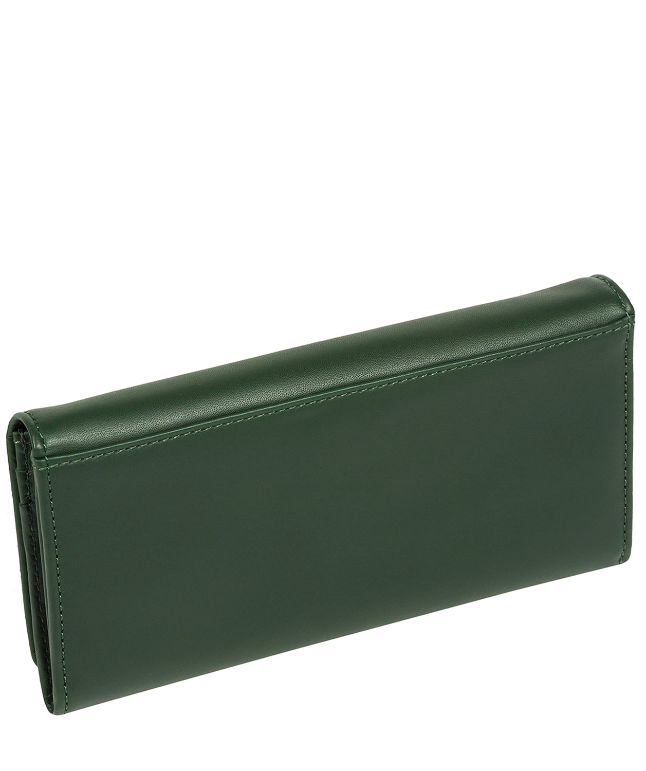 'Paris' Evergreen Leather Purse