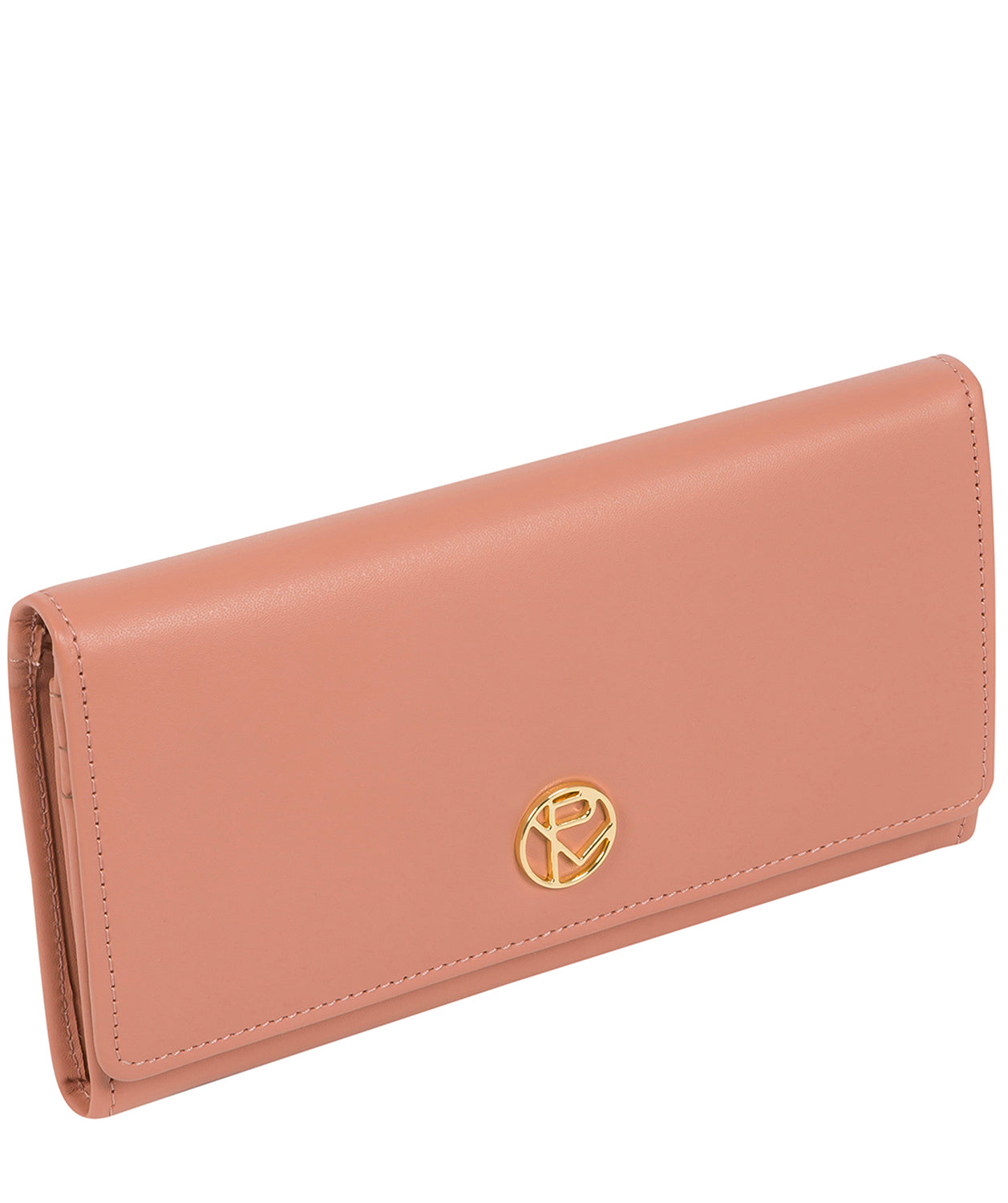 'Marseille' Misty Rose Leather Purse