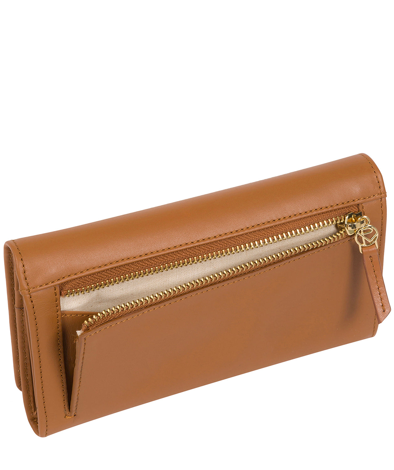 'Marseille' Saddle Tan Leather Purse