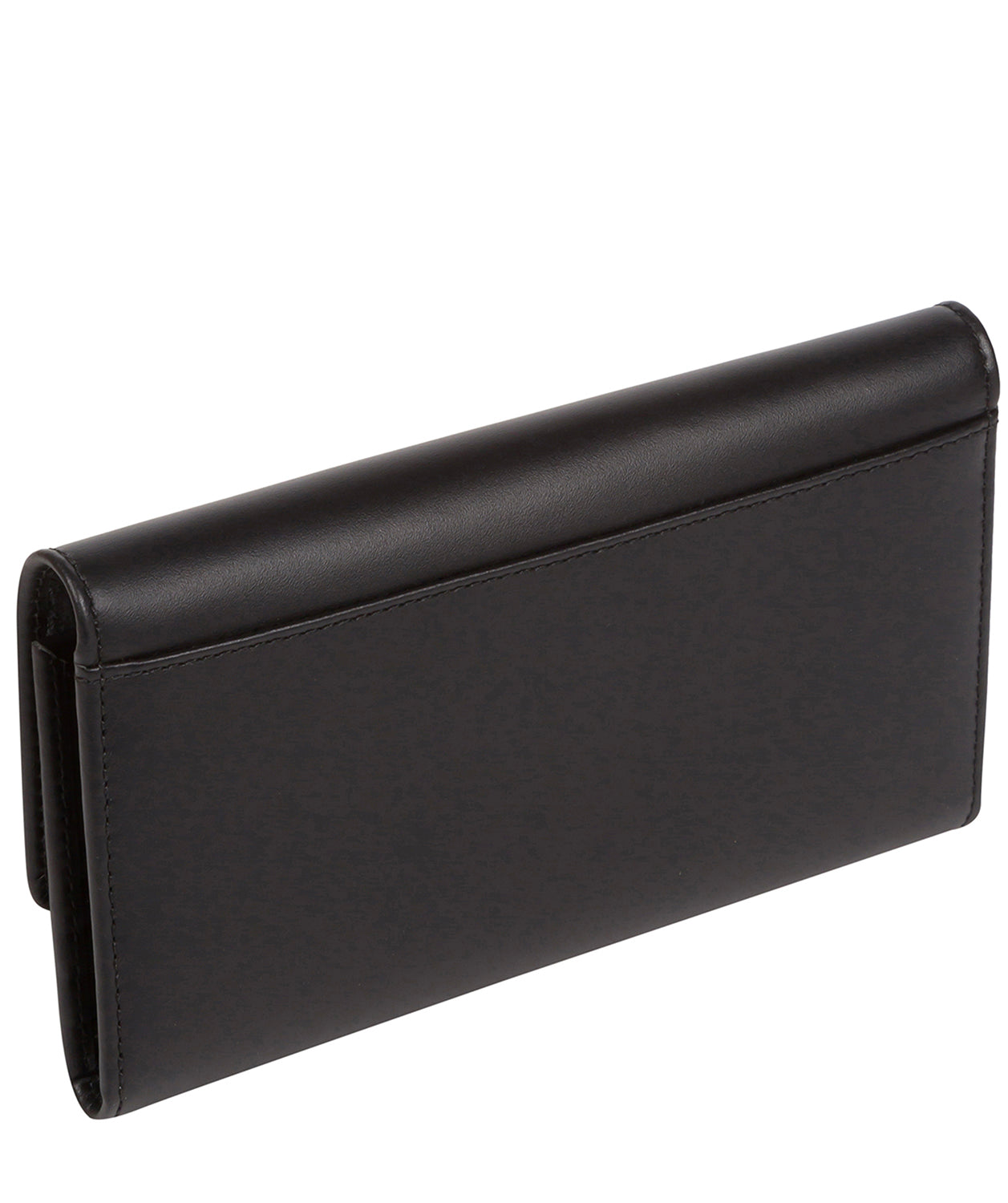 'Montpellier' Black Leather Purse