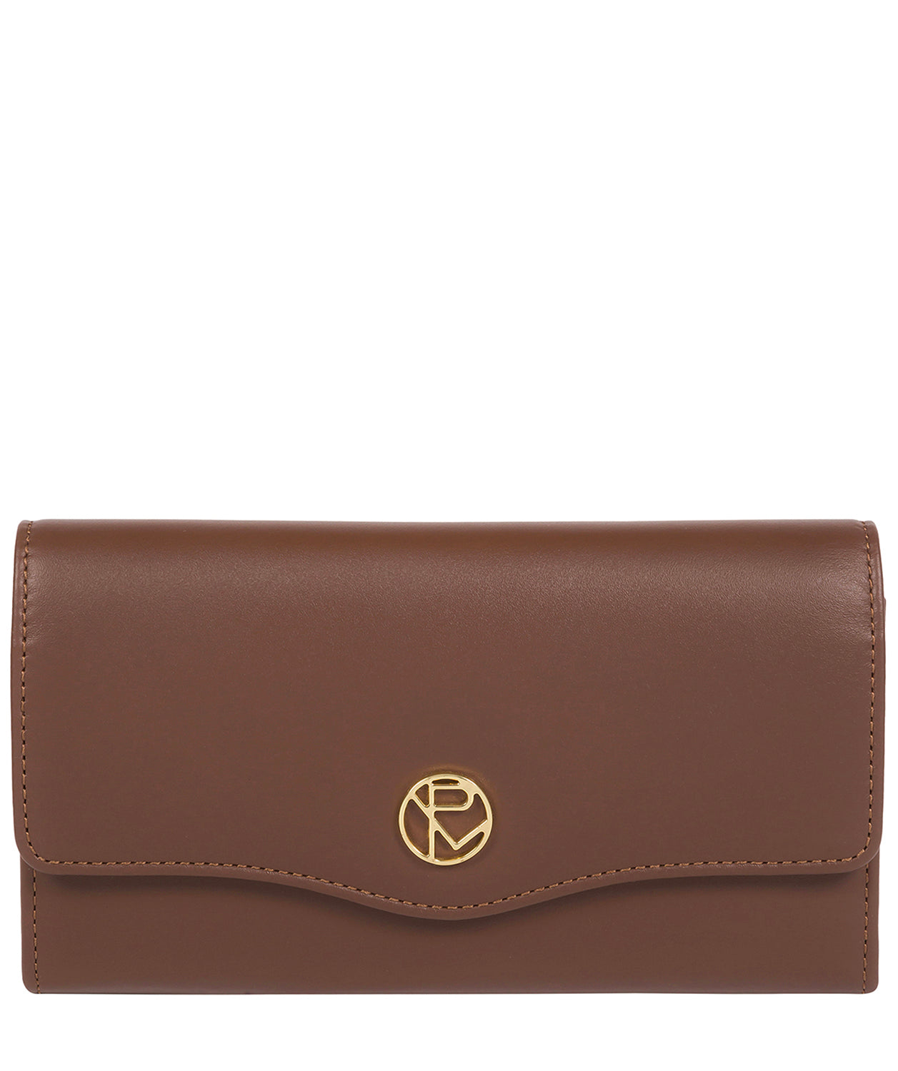 'Montpellier' Ombré Chestnut Leather Purse