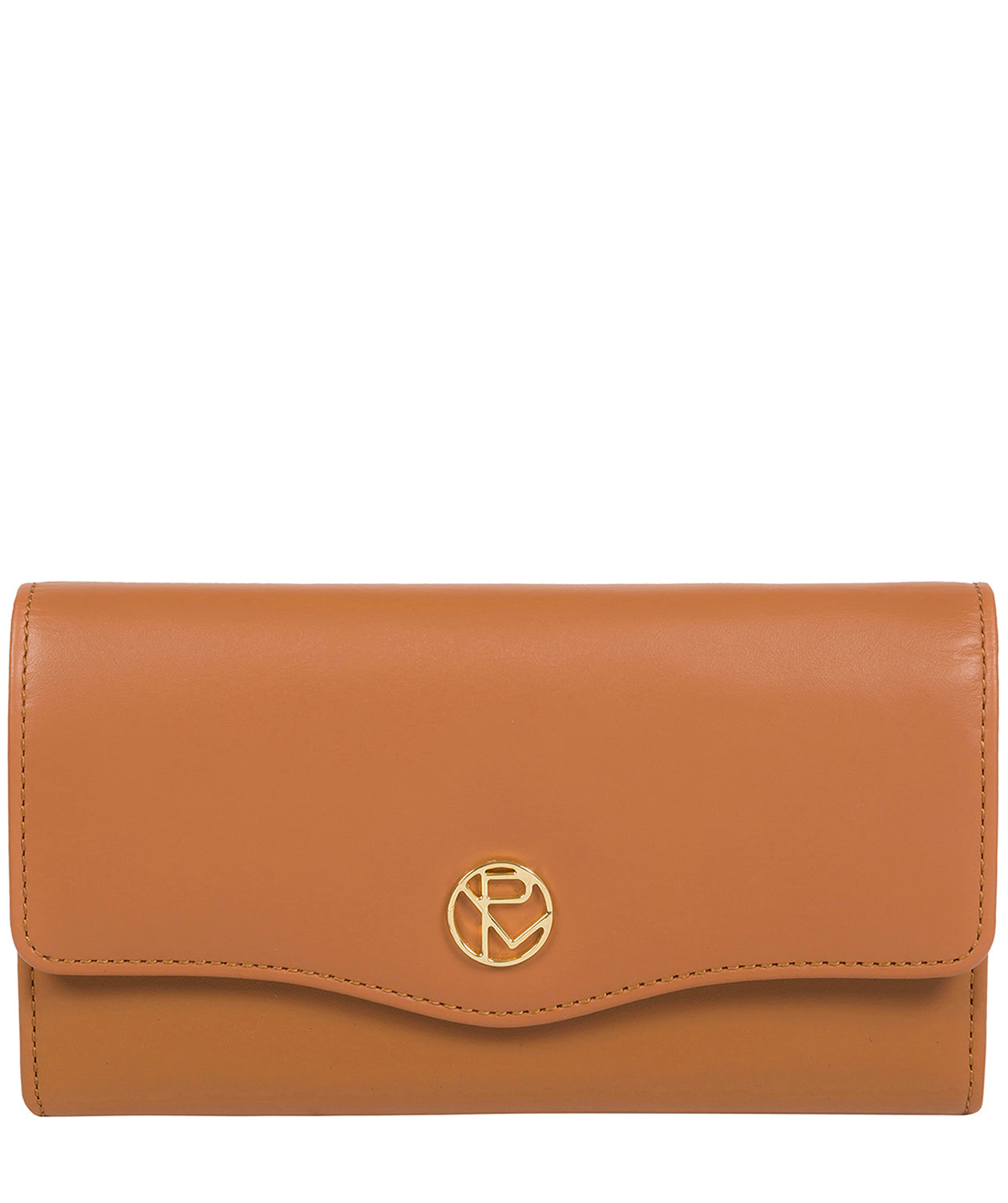 'Montpellier' Saddle Tan Leather Purse